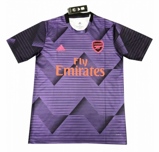 camiseta fútbol de entrenamiento del Arsenal 2019-2020 Púrpura